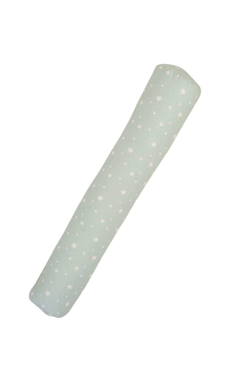 Lagerungskissen Babyroll® Sterne mint-weiß