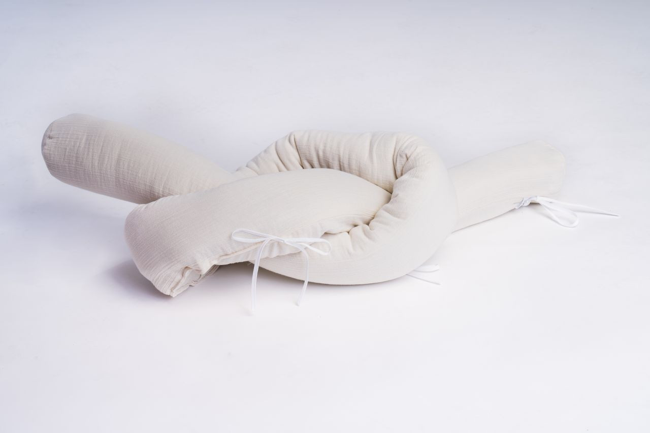 Nestschlange Musselin creme