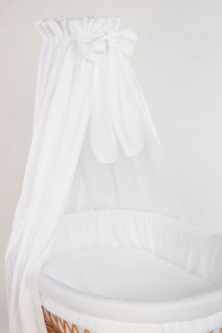 Textiles Set für Stubenwagen Basic weiß